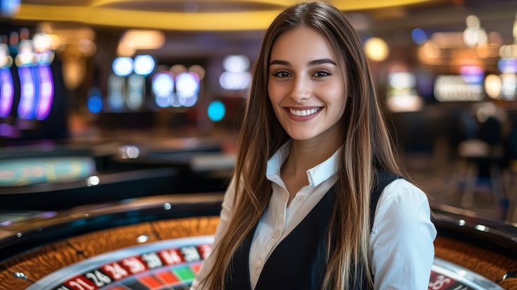 padangtoto togel live-dealer studio with multiple HD tables and professional dealers
